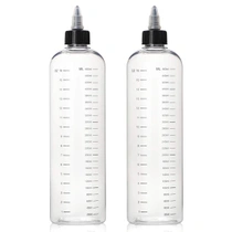 Segbeauty 2 balení lahviček na barvu na vlasy, 500ml…