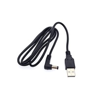 Napájecí kabel JZK DC 5V s konektorem USB 2.0 typu A a 5,5…