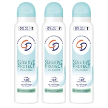 3 x CD Sensitive Protect dezodorant v spreji 0% alkoholu 0%…