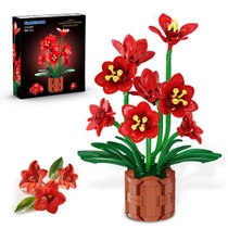 PLAXSOON Květinová bonsai stavebnice, botanická kolekce…