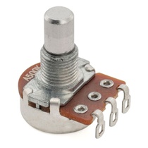 Alpha A500K Mini Potenciometr Metrický plný krátký hřídel…