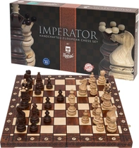 Dřevěná šachová sada Imperator