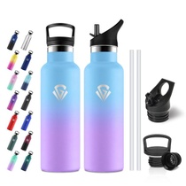 Termoska na vodu 500ml s brčkem, dvoustěnná, izolovaná,…