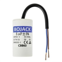 BOJACK CBB60 5uF 450V 50/60HZ Rozběhový kondenzátor,…