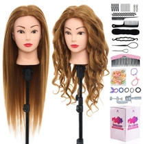 TopDirect cvičná kadeřnická hlava na styling