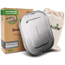 Blockhütte Premium nerezový svačinový box | 1400 ml |…