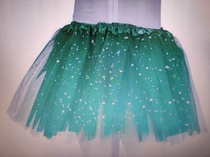 Dívčí sukně Fiestas Guirca tutu zelená vel. uni