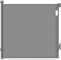 VOUNOT® Zatahovací bezpečnostní branka 0–180 cm pro děti a…