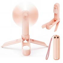 WOWDSGN Mini ruční ventilátor, 3v1 přenosný ruční…