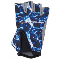 Rukavice Savage Gear Marine Half Glove L, morská modrá