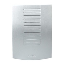 Zvonek SUNDI DNS-911, dvoutónový, 230 V, plast/kov, stříbrný