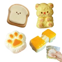4 Mochi Squishy hračky Fidget hračky, mačkací hračky na…