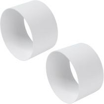 Balení 2 kusů vnější spojky pro kulaté potrubí 150 mm -…