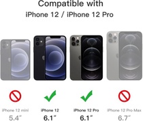 Magnetický kryt JETech pro iPhone 12/12 Pro 6,1 palce…