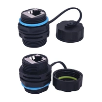 2x RJ45 zásuvka pre montáž do panelu, vodotesná IP68, LAN…