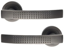 2 dveřní kování Louna, rozetové kování, průměr 50 mm,…