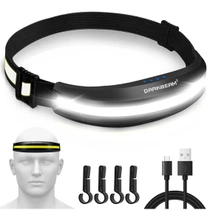 Čelovka DARKBEAM LED, COB, s červeným svetlom, dobíjacia,…