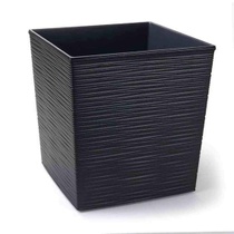 Siena Zahradní květináč Biron grafitový plast 25 cm Grafit…