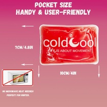 Ohrievač rúk Coldcool Snap červená
