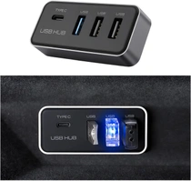 USB HUB značky LANTU černý