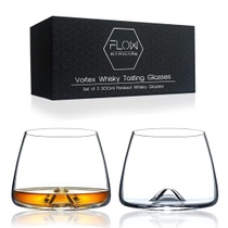 FLOW Barware Flow Vortex whisky sklenice sada 2 ks -…