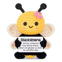 Gleevara Pocket Hug Pozitivní včelka, talisman pro štěstí…