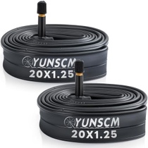YunSCM 2ks 20palcová duše z pláště 20x1,25 AV32mm ventilek…