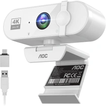 Webkamera AOC AC310 4K bílá