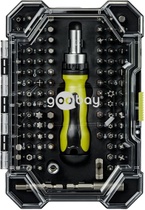 Sada šroubováků goobay 100dílná s ráčnou / přesné bity z…
