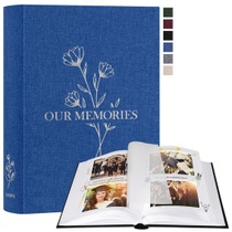 Ľanový fotoalbum pre personalizáciu a vlepovanie…