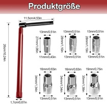 Klíč na matice na kohoutek, klíč na dřez, nástroj pro…