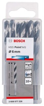 Sada spirálových vrtáků Bosch Professional HSS 10dílná…
