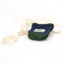 Crossbody taška Lacoste Unisex modrá/zelená