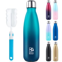 BOGI nerezová láhev na vodu 750ml dvoustěnná termoska,…
