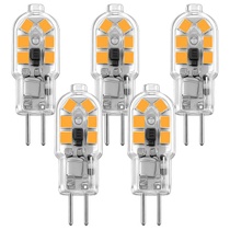 LED žárovka G4 2W nahrazuje 20W halogenovou žárovku, AC/DC…