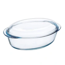 Pyrex 459A000/7043 Oválný hrnec, sklo, průhledné, 0,34 x…