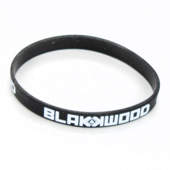 Gumový náramek Blakkwood černý