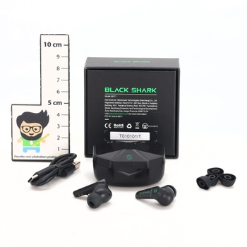 Bezdrôtové slúchadlá Black Shark S-T1, čierna