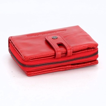 Dámská červená peněženka Contacts