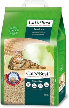Cat's Best Sensitive, 100% rastlinné podstielka pre mačky,…