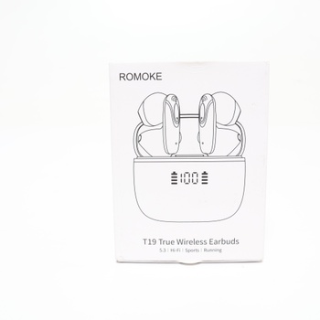 Bezdrôtové slúchadlá ROMOKE T19 ružové