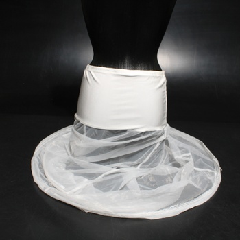 Biela spodnička pod šaty Beautelicate 105 cm