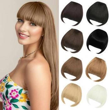 Luxiremi Clip in Bangs Popelavý blond obličej Ofina Clip in…