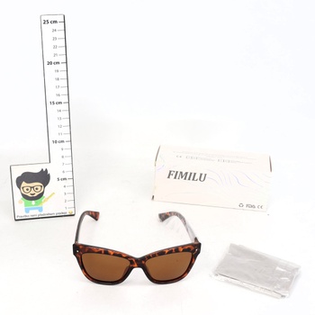 Sluneční brýle Fimilu  13,8 cm tygrované