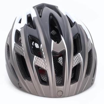 Cyklistická helma Shinmax ‎HT-19, černobilá