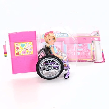 Barbie Chelsea na invalidním vozíku HGP29