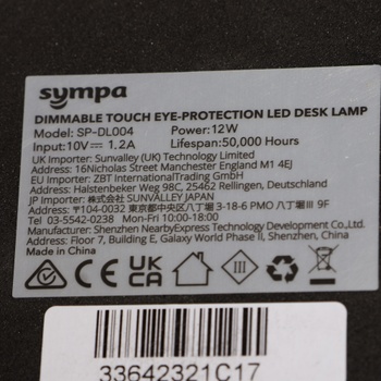 Stolní lampa Sympa AMZSP LED 