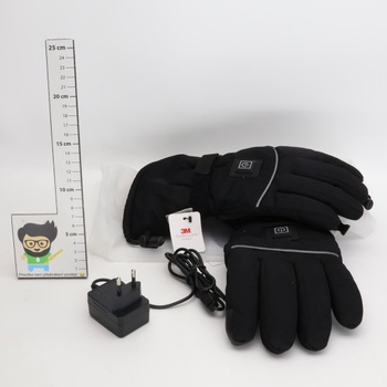Vyhrievané lyžiarske rukavice Idasuho veľ. XL
