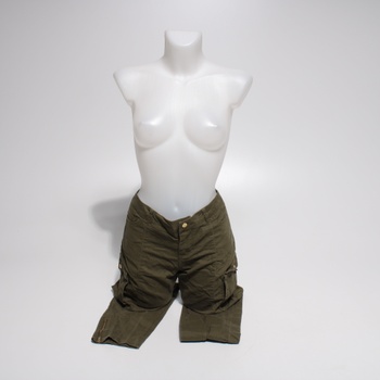 Dámské kalhoty MSHLL Girl zelené