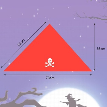 Aomig pirátska šatka, 8 kusov pirátskeho kapitána na pirátsku párty, Halloween a detské párty darčeky